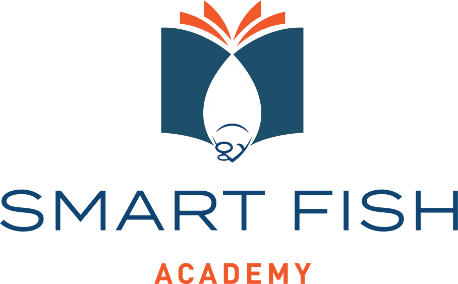 Logotipo de la academia de natación SmartFish.